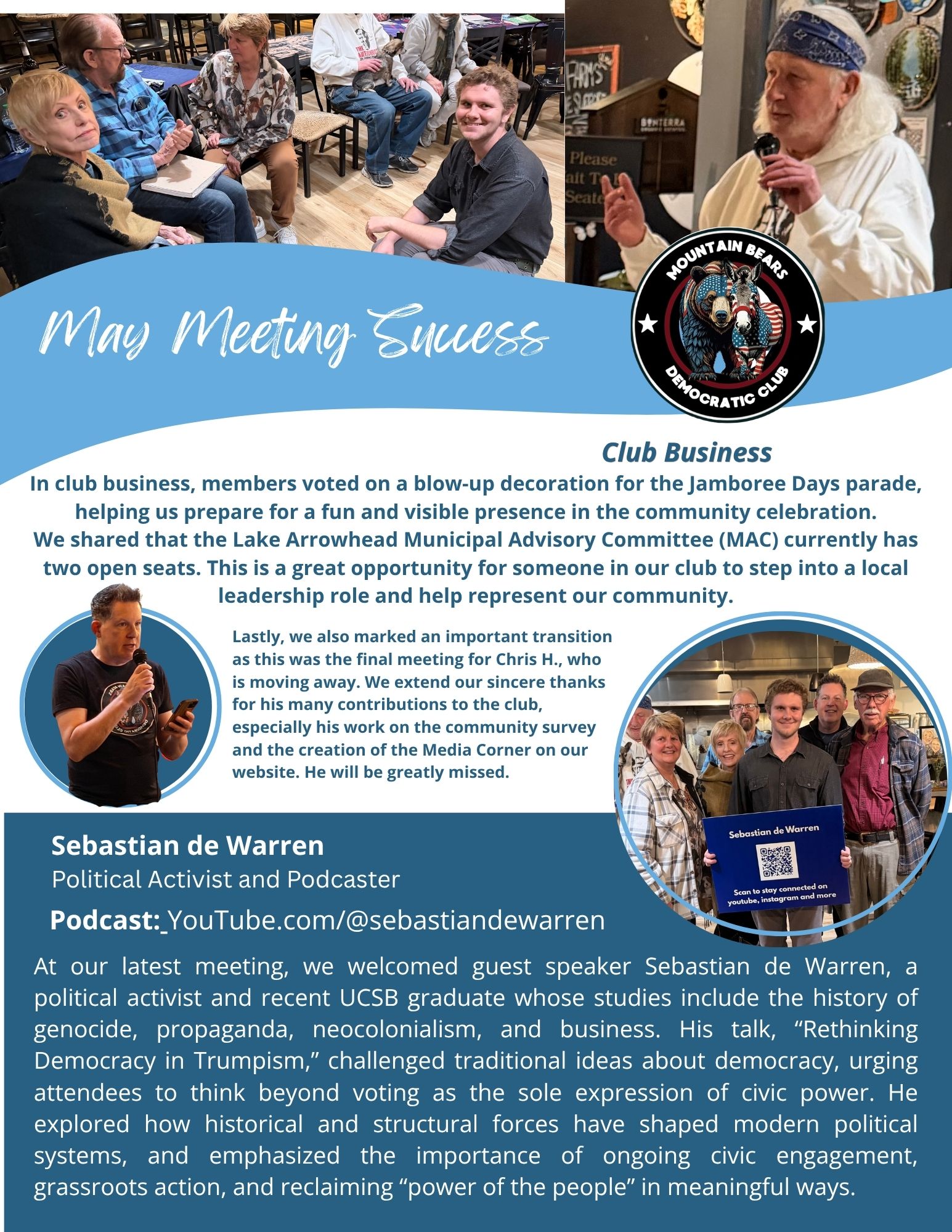 Meeting flyers