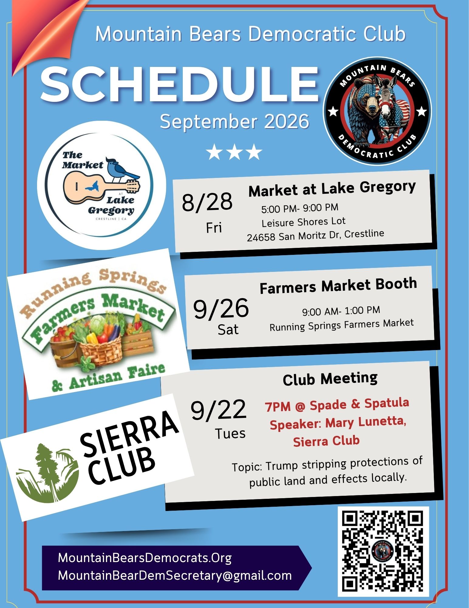 Sept agenda